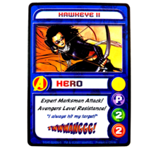 Hawkeye II 2006 Marvel Scholastic Super Hero Collector&#39;s Club TCG Card - $1.93