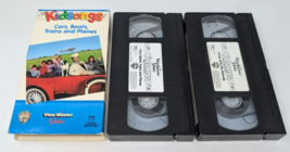 Kidsongs VHS Tape Lot of 2 Cars Boats Trains And Planes &amp; A Day With The Animals - £15.08 GBP