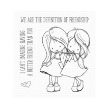 TIDDLY Inks Stamp Definition of Friendship - £15.97 GBP