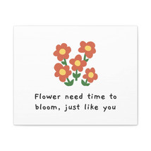 Inspirational Wall Art Time To Bloom Motivation Wall Decor for Home Office Gym  - £59.75 GBP+