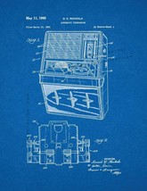 Jukebox Patent Print - Blueprint - £6.23 GBP+