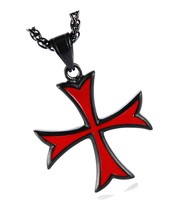 Masonic Knights Templar Crusader Red Cross Stainless - £227.45 GBP