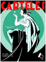 Quality Decoration 18x24 Poster.Room art.Deco cover from 1935.Green.6769 - £22.38 GBP