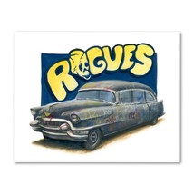 Signed THE WARRIORS Rogue&#39;s Hearse Poster Print Wall Art 11x14 Unframed - $449.81 MXN