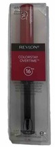 Revlon Colorstay Overtime 16Hrs Longwear Lip Color #480 UNENDING RED New... - £9.31 GBP