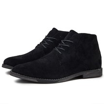 British Style Chelsea Boots Autumn Winter Men&#39;s Boots Elegant Fashion Men Wester - £40.82 GBP