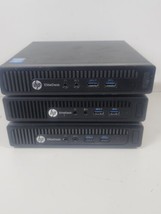 Lot of 3 HP elitedesk Mini NO HDD For Parts Or Repair - £75.13 GBP