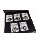 2009 Canada S$25 Vancouver Olympics Set of 5 Silver Coins Series III NGC... - £393.47 GBP