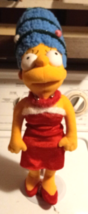 Applause Marge Simpson Christmas Holiday Hair Lights Up 20&quot; Plush The Si... - $28.70