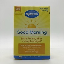 Hyland&#39;s Good Morning Homeopathic 50 Quick Dissolving Tablets - £30.55 GBP