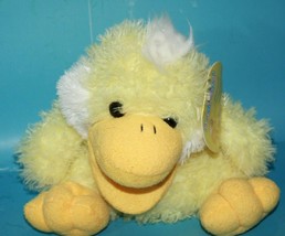 Fiesta Stuffed Animal Easter Duck Hand Puppet 9&quot; Soft Toy Yellow Plush N... - £8.97 GBP