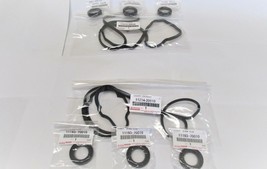 New Genuine Toyota Valve Cover Gaskets &amp; Spark Plug Tube Seal Set 1MZFE Eng - £33.88 GBP