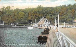 Shoot the Chutes Pendora Amusement Park Reading Pennsylvania 1908 postcard - £5.45 GBP