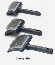 Slicker Brushes for Dog Grooming Professionals Curved Plastic Tool - Cho... - £8.80 GBP+