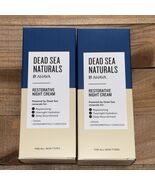 2x Dead Sea Naturals by AHAVA Restorative Night Cream - 1.7 oz. each New... - $24.74