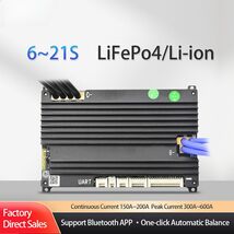 Automatic identification 6S-21S 150A 200A Smart BMS LDC LiFePO4 LON UART - $78.20+