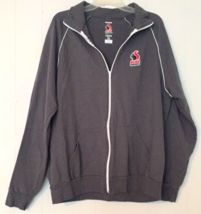 Blind Squirrel sweat shirt XL gray, zip up front, light weight - £10.28 GBP