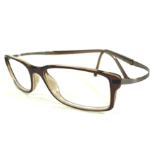 Silhouette Eyeglasses Frames SPX M 2822 /30 6053 Brown Grey Hingeless 50... - £88.71 GBP