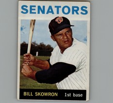 1964 Topps Baseball #445 Bill Skowron Washington Senators - £2.27 GBP