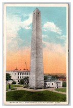 Bunker Hill Monument Charlestown Massachusetts MA  UNP WB Postcard P23 - $1.73