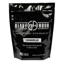 Cornbread Emergency Survival Food Pouches Meal 25 Year Shelf Life 12 Ser... - £14.15 GBP