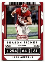 2020 Panini Contenders Draft Picks #63 Mark Andrews    Oklahoma Sooners ID:55956 - $1.67