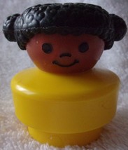 Fisher Price Chunky Little People African American Girl 1990 - $4.99