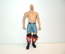 Stone Cold Steve Austin Wrestling Action Figure 2001 Jakks Pacific 7&quot; Leg Braces - £17.79 GBP