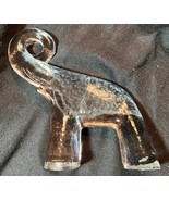 KOSTA BODA Clear Art Glass Elephant Zoo Series Vallien Höglund Sweden Sw... - $730.16 MXN