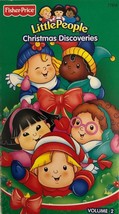 Fisher-Price Little People Volume 2:CHRISTMAS Discoveries(Vhs 2000)RARE-SHIPN24H - £12.55 GBP