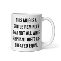 White Elephant Office Party Exchange Gag Coffee Mug For Christmas - £15.62 GBP+