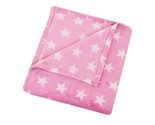 Flannel Fleece Star Throw Blanket Pink - Soft Plush Cozy Fuzzy Microfibe... - £25.16 GBP