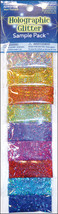 Glitter Sample Pack 2g 9/Pkg-Holographic - £11.86 GBP