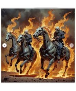 Ghost Riders Poster - 33.1&quot; x 33.1&quot; - Semi Gloss - $52.54 CAD