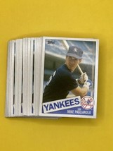 1985 Topps #638 Lot Of (50) Mike Paglarulo Rookie Cards. Yankees! - £3.53 GBP