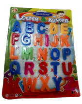 Fridge Magnet ABC&#39;s / Educational Toy / Magnetic Alphabet Toy / 26 pc Ma... - $5.00