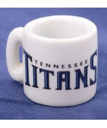 NFL Miniature Coffee Mug Tennessee Titans Fan Collectible Ornament Vintage - £4.50 GBP