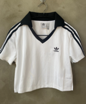 adidas Originals Adicolor Football Jacquard Polo Shirt Women's Tee [US:S... - $50.31