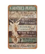 A Hunter&#39;s Prayer Vintage Style Metal Sign Home Bar Coffee Kitchen Wall ... - £11.00 GBP