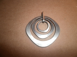 Necklace Pendant , Silver Color - $1.00