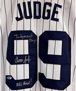 Aaron Judge signed New York Yankees jersey with incription and COA - $479.95
