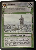 Star Wars CCG Black Border Infantry Mine - $0.99