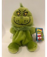 Dr. Seuss Grinch Palm Pal Stuffed Toy Plush 5&quot; Plush Toy New - £13.18 GBP