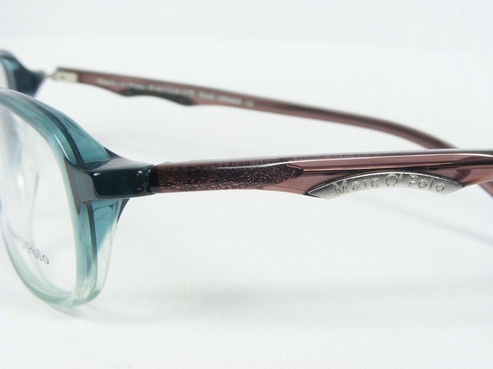 Vintage Marc O'Polo 3239 217 TRANSPARENT BLUE TEAL GRADIENT EYEGLASSES 50-14-135 Item image 6