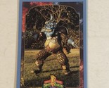 Mighty Morphin Power Rangers 1994 Trading Card #102 Squatt - £1.56 GBP