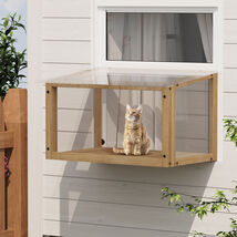 Cat Window Box, Universal Cat Window Perch with Waterproof Transparent C... - $112.00