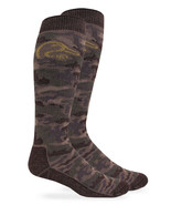 Ducks Unlimited Mens Camo 40% Merino Wool Heavyweight Tall Long Boot Socks - $20.56 CAD