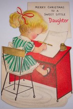 Hallmark Merry Christmas To A Sweet Little Daughter Child’s Christmas Ca... - $3.99