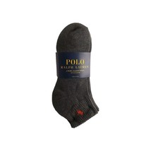 Polo Ralph Lauren 6 Pair Pack Classic Sport Cushioned Sole Quarter Crew ... - $22.72