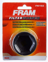 FRAM  FK102 Oil Filter Socket Wrench Tool 36 mm Low profile 3/8 Drive Bl... - £9.00 GBP